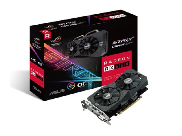 Asus rx 560 4gb rog strix разгон